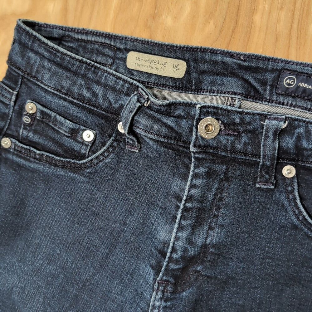 AG Adriano Goldschmied Womens 29R x 31" The Legging Super Skinny Jeans Jeggings